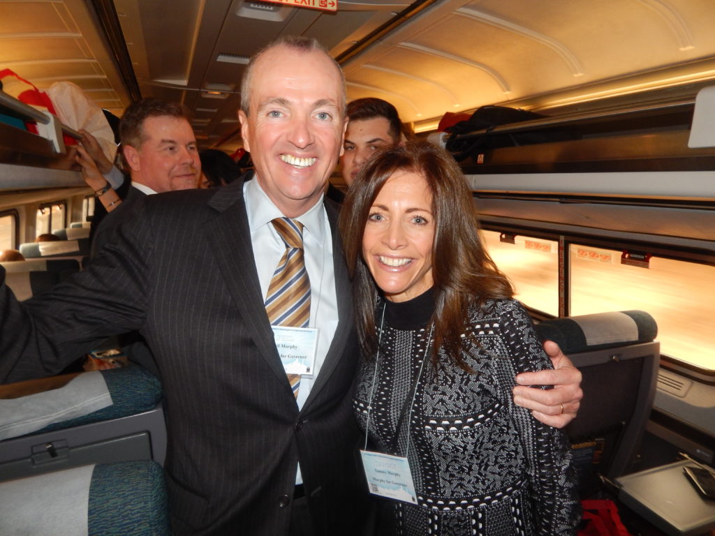 NJ Governor Phil Murphy and First Lady Tammy Murphy are scheduled to speak at Senator Cory Booker's 2020 presidential campaign kickoff rally.