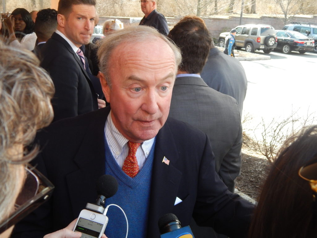 Former Senator Rodney Frelinghuysen, who has had no public involvement with Republican colleagues even before leaving office in January, has put his name at the top of a list of GOP officials endorsing Assemblyman Anthony M. Bucco’s reelection.