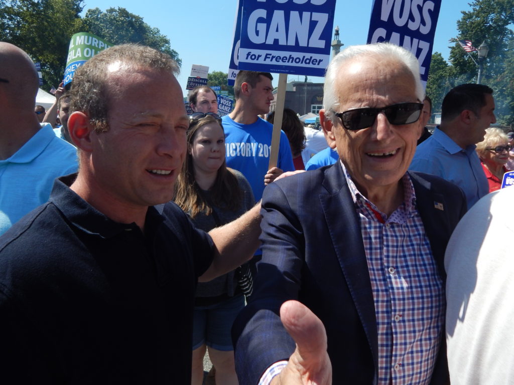 U.S. Rep. Bill Pascrell, right, with his colleague U.S. Rep. Josh Gottheimer (D-5)