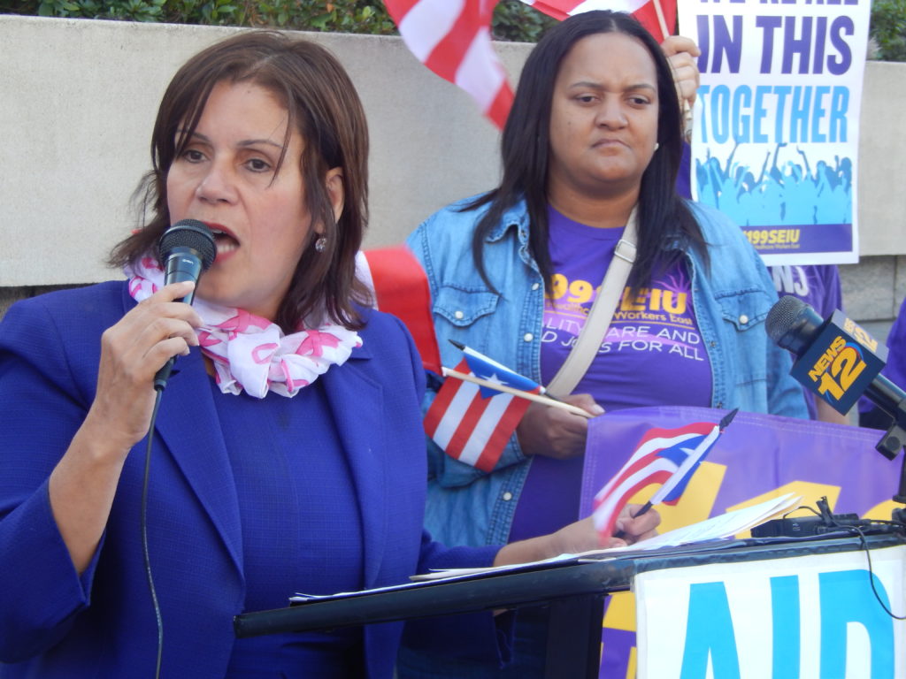 Perth Amboy Mayor Wilda Diaz will endorse U.S. Senator Bernie Sanders for President, a decision that puts Diaz against the bulk of the Middlesex County Democratic Committee, which supports the presidential candidacy of U.S. Senator Cory Booker from New Jersey.