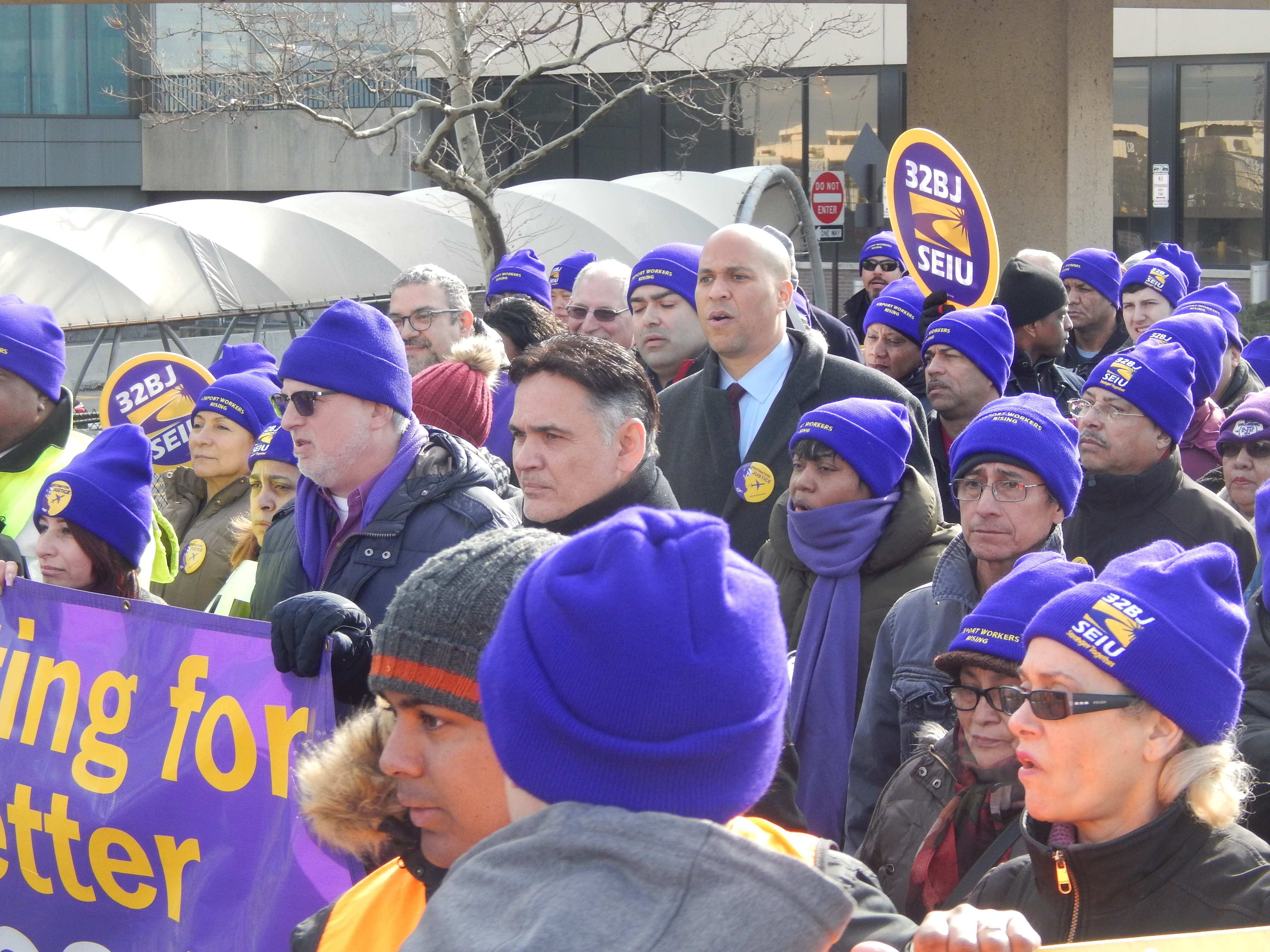 Inspired by MLK, 32BJ SEIU Workers, Lawmakers March for ...