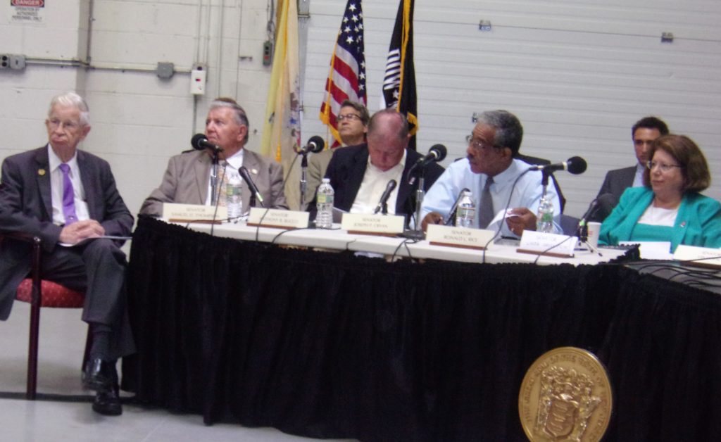 From left: Thompson, Bucco, Cryan, Rice and Greenstein.