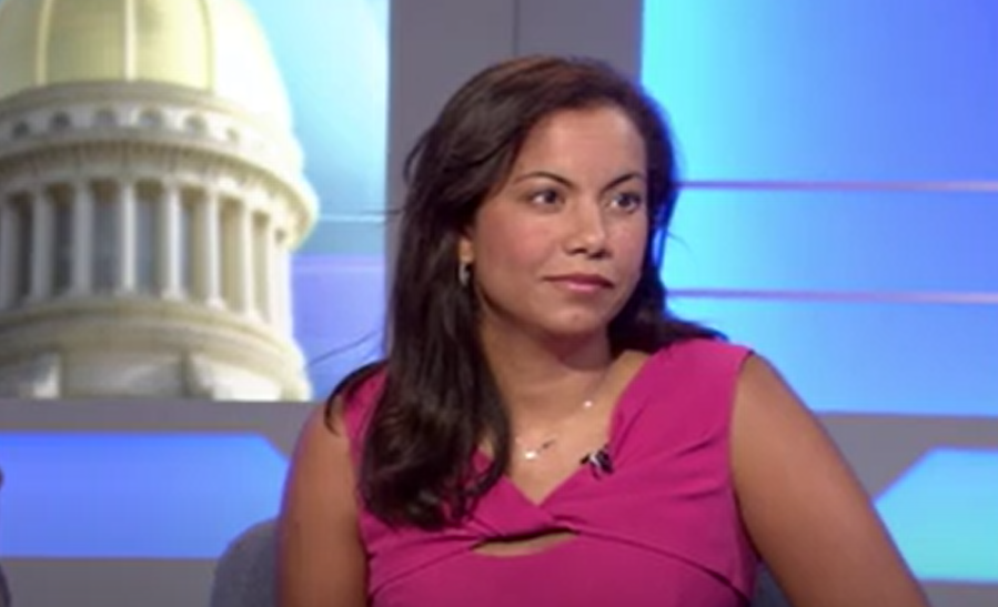 Analilia Mejia, political director for U.S. Senator Bernie Sanders, defends Schools Development Authority (SDA) CEO Lizette Delgado-Polanco after Delgado-Polanco resigned her position under public allegations of nepotism in her hiring practices.