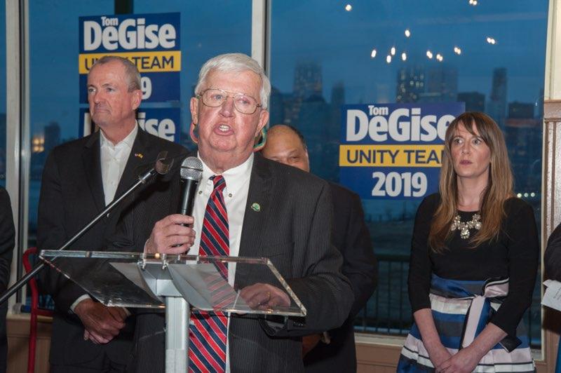 Hudson County Executive Tom DeGise