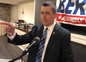 Brian Bergen, an Army veteran from Denville NJ, will win the second GOP Assembly nomination in Legislative District 25. He is more than a thousand votes ahead of John Barbarula and Aura Dunn.