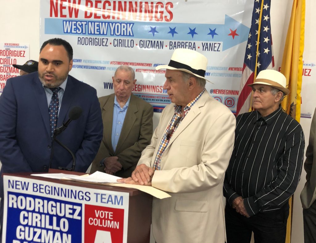 West New York mayoral candidate Gabriel Rodriguez highlights stories of Cuban Americans living in the city as a way to better connect with voters in his election fight to unseat West New York Mayor Felix Roque.