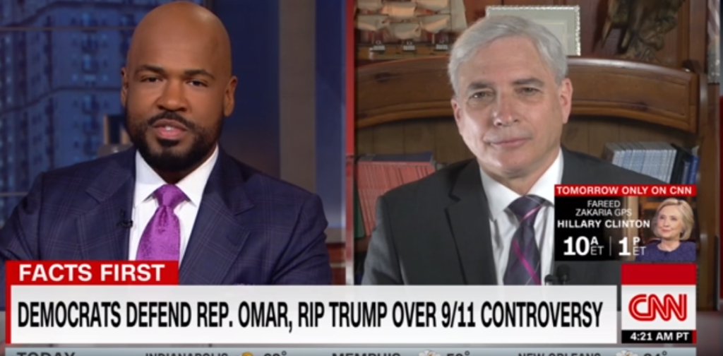 Steve Rogers, Trump campaign advisory board member and former Nutley, NJ, police officer and commissioner, talks to CNN's Victor Blackwell about the president's violent rhetoric during the 2016 election.