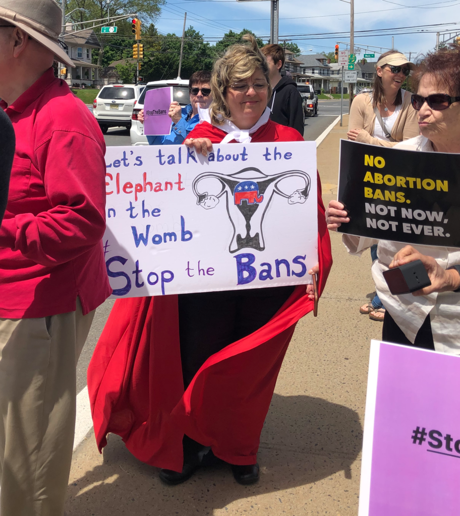 Residents from legislative districts 12 and 30 protested the Personhood Legislation introduced in Trenton by Republican Assemblymen Rob Clifton, Ronald Dancer, Sean Kean and Senator Sam Thomson. The protests come amid national protests against restrictive abortion laws.