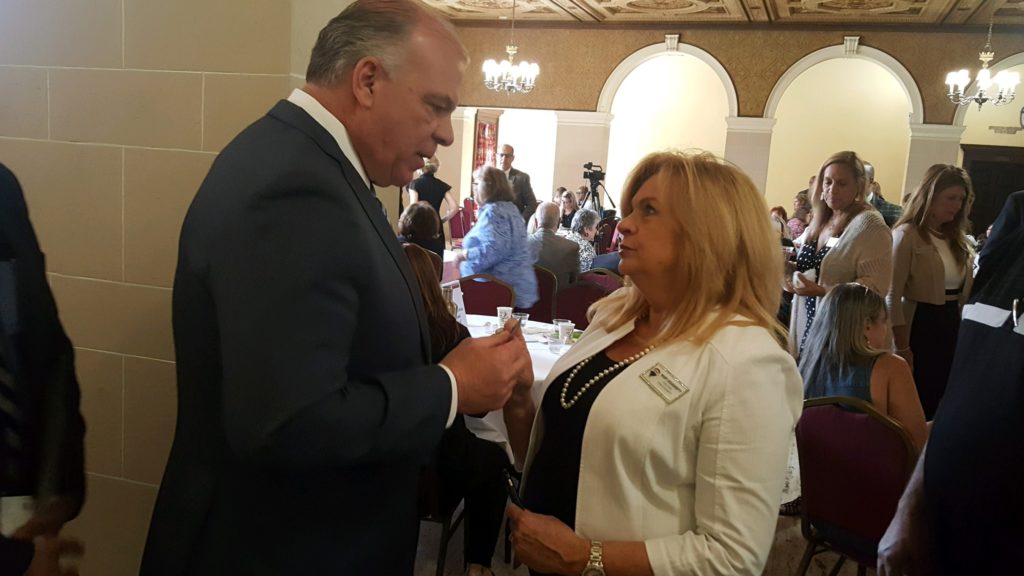 Senate President Steve Sweeney and NJ Realtors