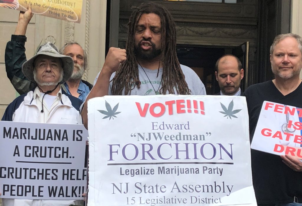 NJ cannabis advocates, lobbyists, and activists descended on Trenton to press their case for full legalization one last time before the NJ legislature considers a bill to fix the state's medical marijuana program.