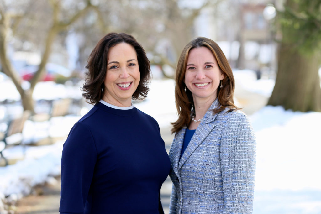 LD21 Democratic Assembly candidates Lisa Mandelblatt and Stacey Gunderman