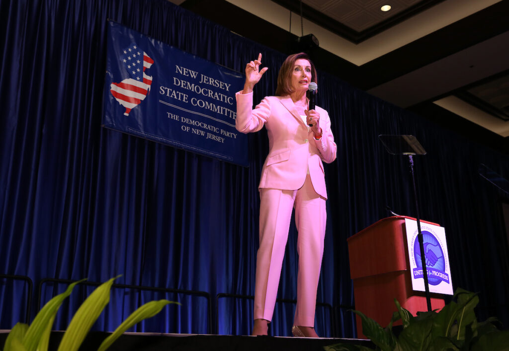 New Jersey Democratic Convention, with Speaker Nancy Pelosi.