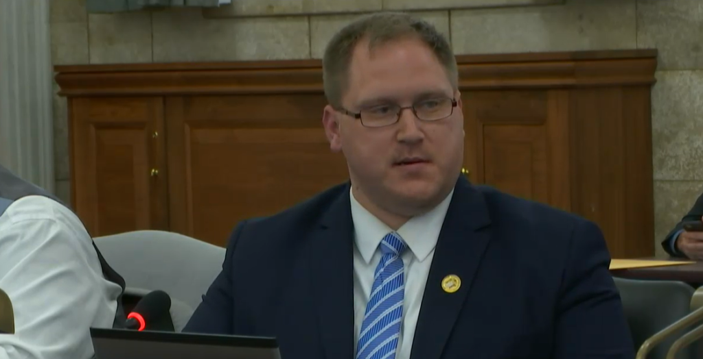 In May, Senator Robert Andrzejczak questioned DOT Commissioner Diane Gutierrez-Scaccetti.