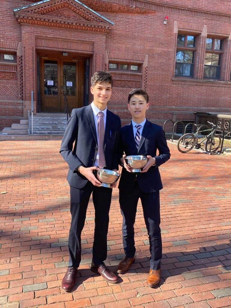 Ranked 11th in U.S., Debate Team Joins Top 10 at Harvard Tournament