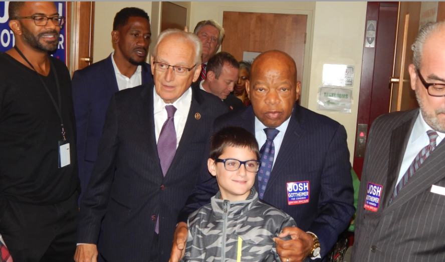 Lewis with Pascrell