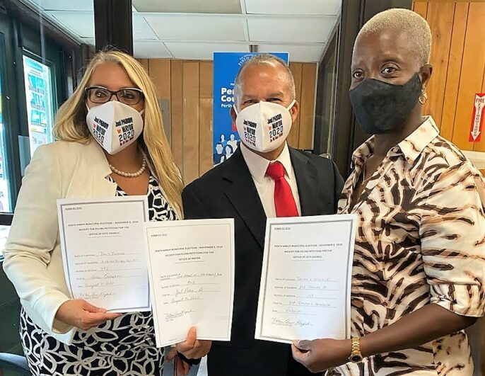 Perth Amboy Mayoral and City Council Candidates Pabon, Fonseca, and