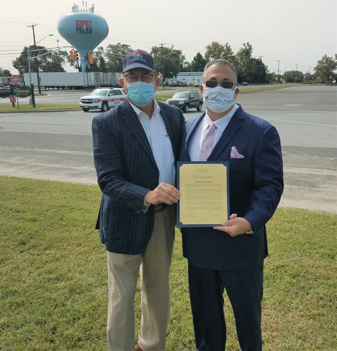 NEW JERSEY AGRICULTURE SECRETARY DOUG FISHER JOINS VINELAND CITY