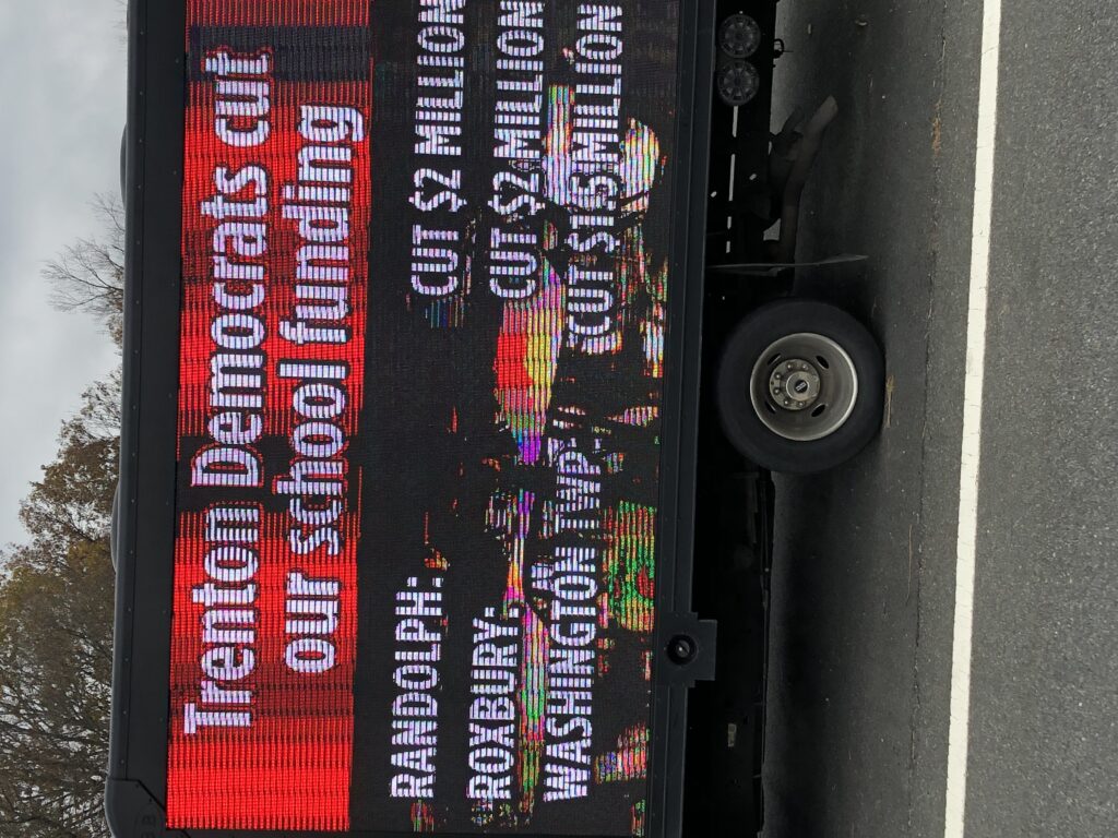 Trump and the Republicans in Morris.