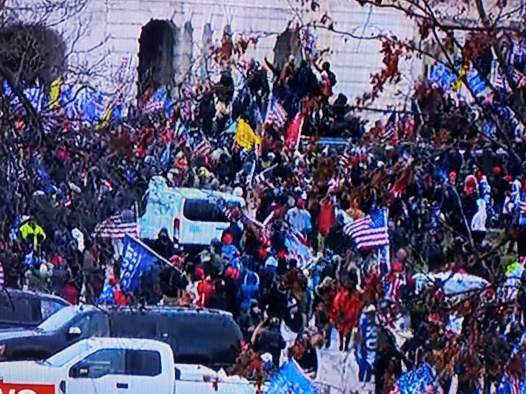 Bedlam at the U.S. Capitol.