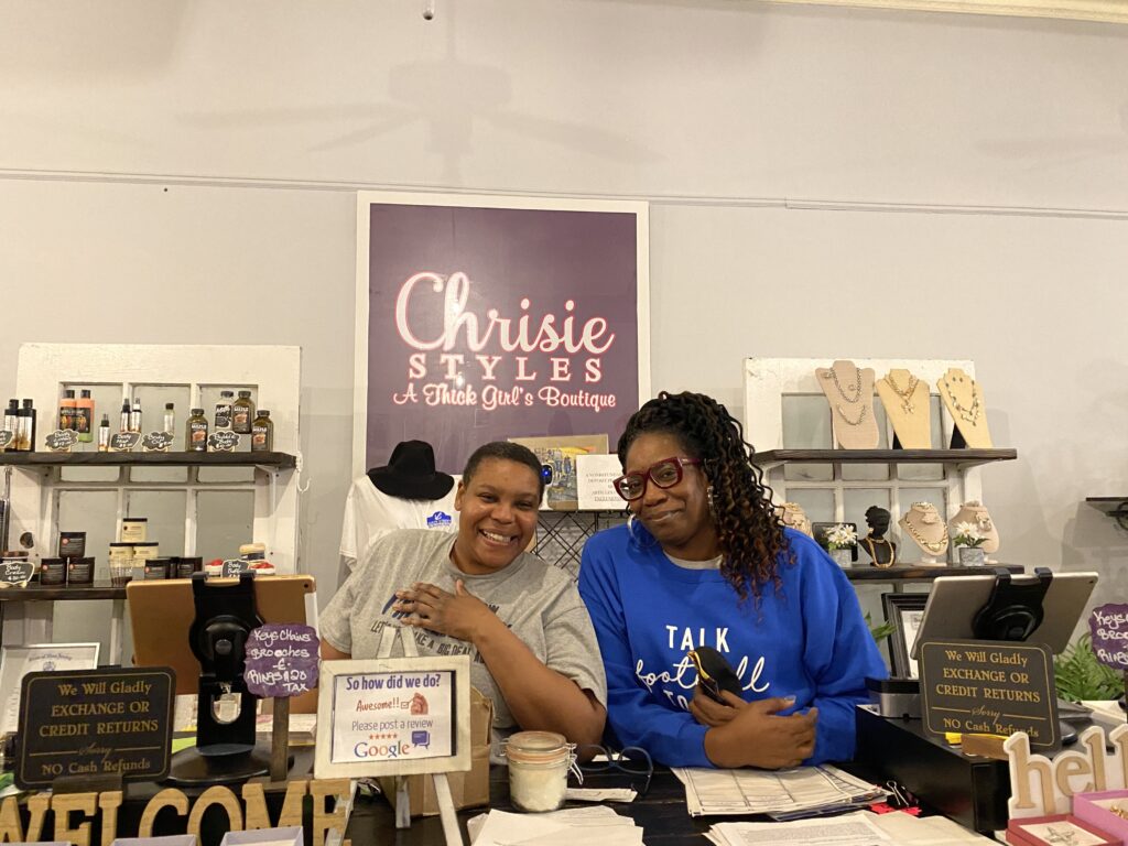 Christine Hooper and her partner Cindy Pidgeon are betting on Burlington City seeing better days. Hooper opened her fashion boutique in June 2020, amidst the pandemic.