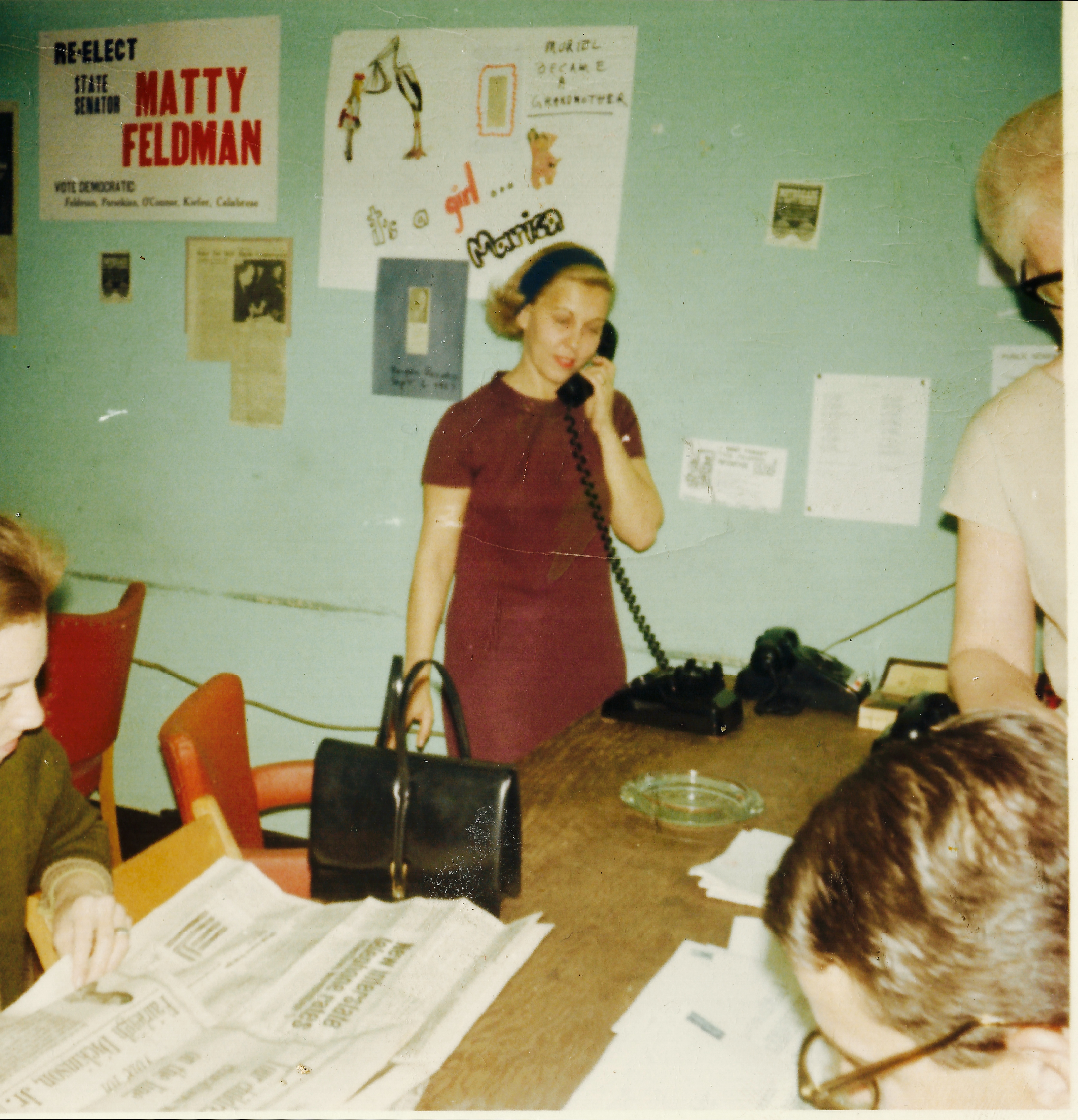 Loretta Weinberg in the 1960's.
