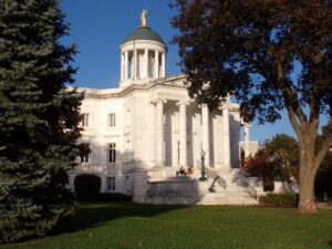 The Somerset County Courthouse.