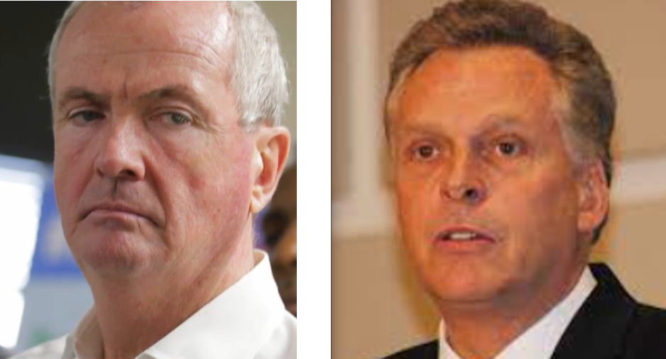 Murphy, left, and McAuliffe.