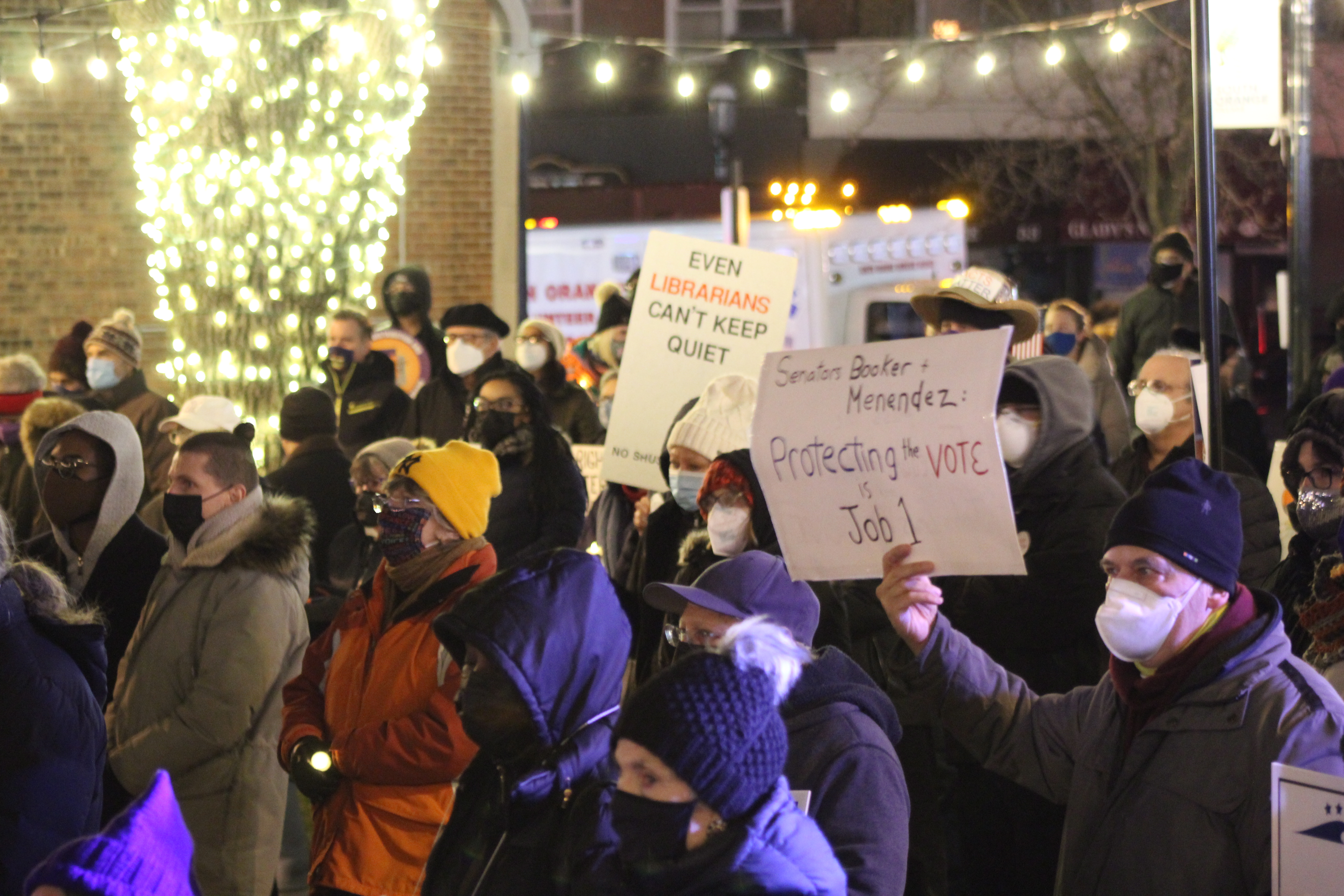 Throngs Brave the Cold to Stand up for Democracy - Vimarsana News