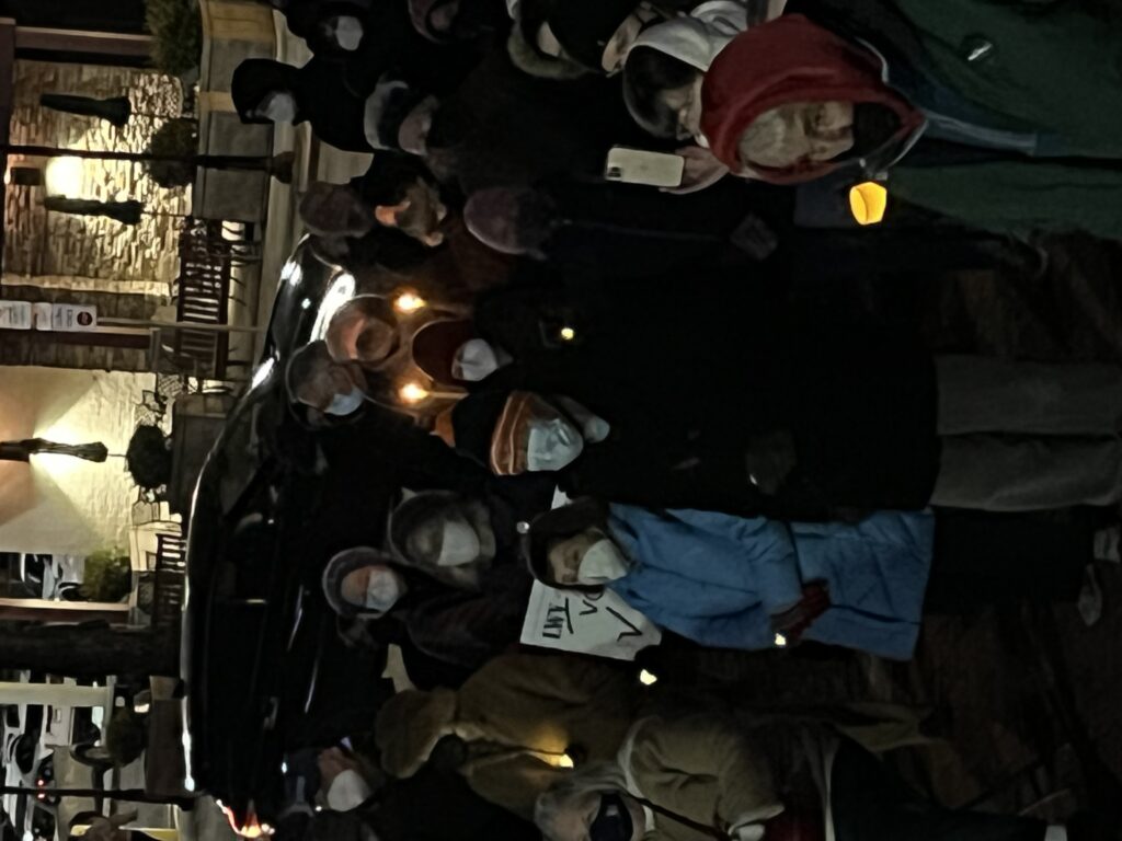 Morristown vigil