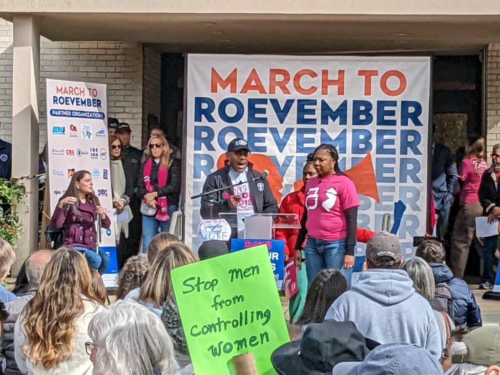 Pro Choice Advocates Rally in Montclair Ahead of Midterm Election Pro Choice Advocates Rally in Montclair Ahead of Midterm Election