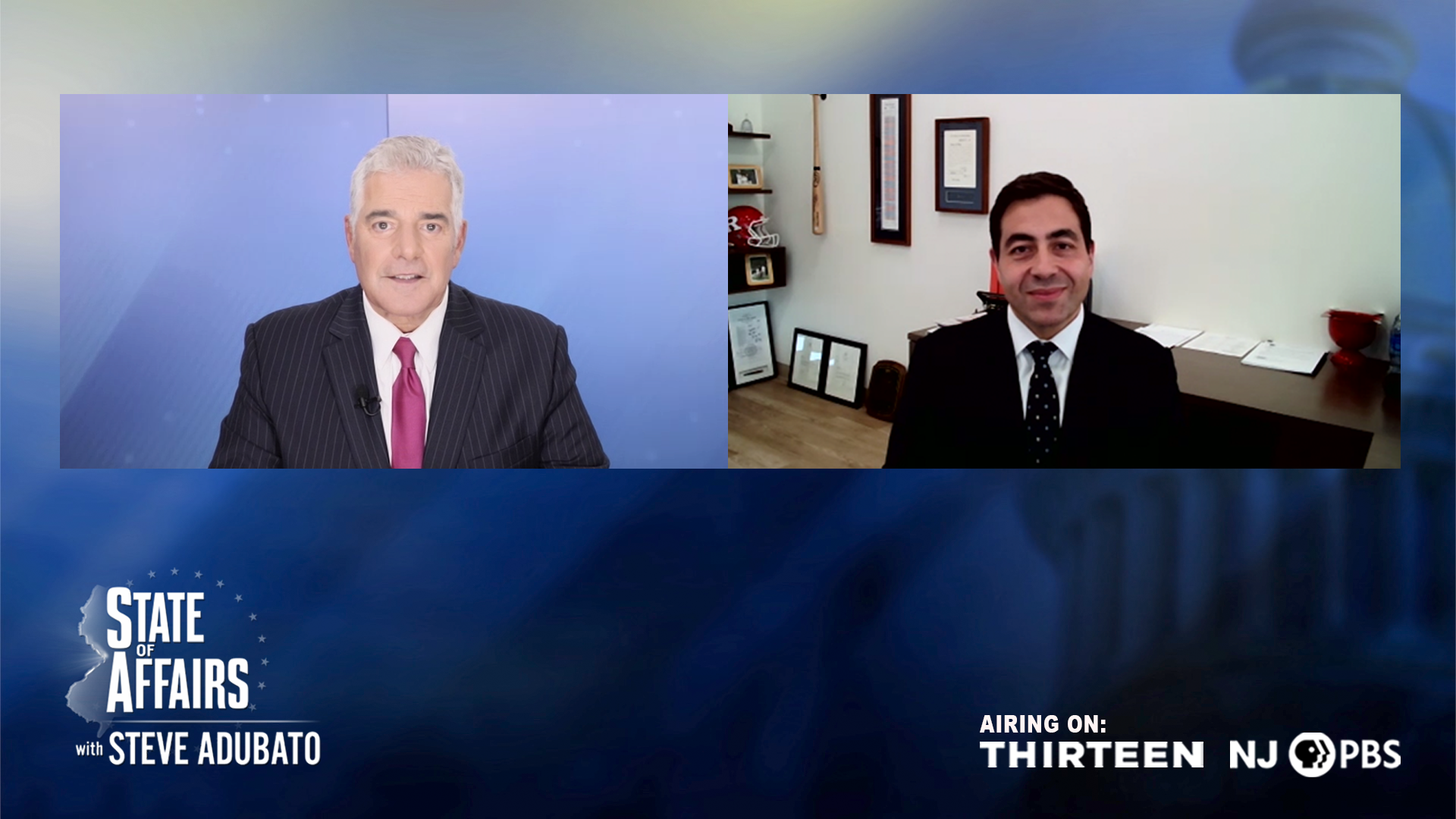 Steve Adubato sits down with George Helmy to Discuss Priorities Facing New Jersey’s Governor-Elect