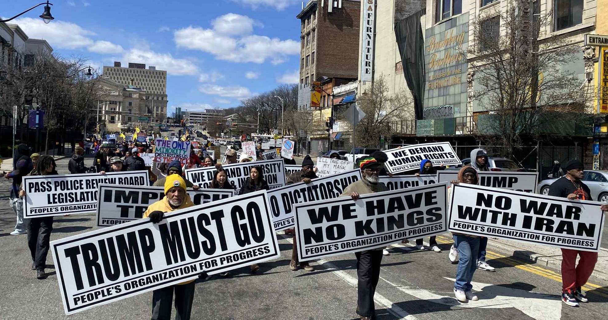 Hamm in Newark to Trump: Cease Interfering with Midterm Elections