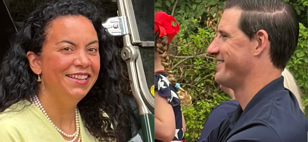 Mejia and Hathaway Jockey for Position at Freedom Parade
